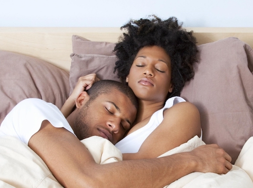 Another couple sleeping well